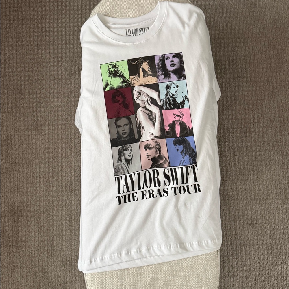 Taylor Swift The Eras Tour official merch tshirt